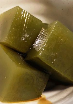ほろ苦さが癖になる！抹茶だけの寒天-レシピのメイン写真