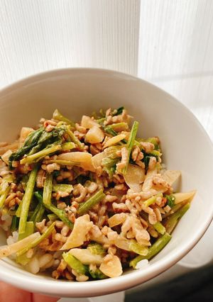 かぶの葉と皮で作り置き!ご飯にかけるだけ-レシピのメイン写真