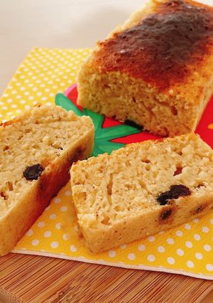 オートミールのレモンパウンドケーキ-レシピのメイン写真