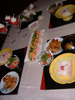 お雛様の押し寿司-レシピのメイン写真