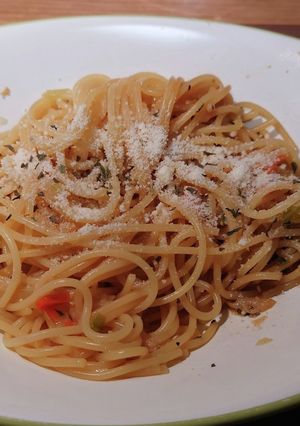 力尽き適当！かんたんパスタ-レシピのメイン写真