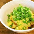 青ネギのせバター親子丼