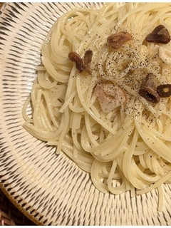 楽ウマ。乾燥にんにくでペペロンチーノ-レシピのメイン写真