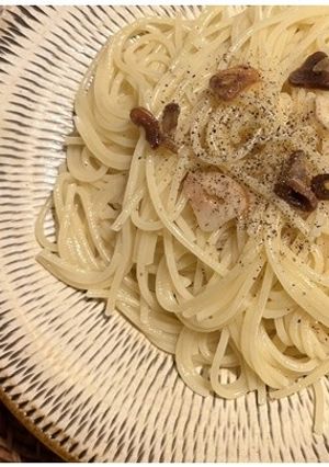 楽ウマ。乾燥にんにくでペペロンチーノ-レシピのメイン写真