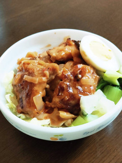 揚げない!から揚げ丼☆ロゼクリーム風-レシピのメイン写真