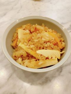たけのこと舞茸の炊き込みご飯-レシピのメイン写真