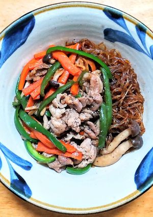 豚こま肉と春雨の中華炒め-レシピのメイン写真