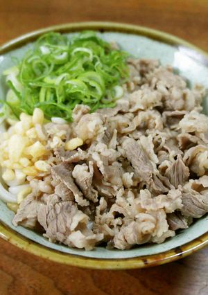 肉ぶっかけうどん高松風-レシピのメイン写真