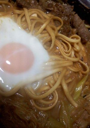 土手焼き味噌煮込みうどん-レシピのメイン写真