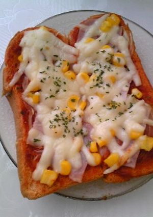 ☆お手軽ピザトースト☆-レシピのメイン写真