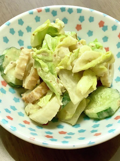 キャベツがおいしい味噌マヨサラダ-レシピのメイン写真