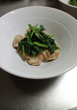 鶏肉とセリの小鉢-レシピのメイン写真