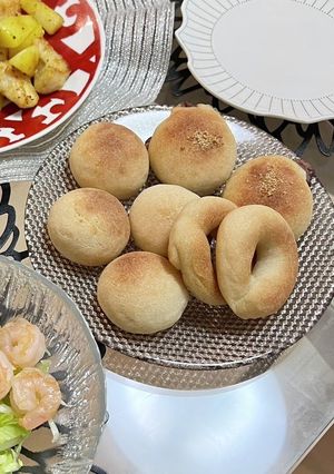 簡単米粉の手ごねパン-レシピのメイン写真