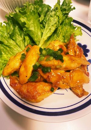 ササミのサッパリ甘辛焼き-レシピのメイン写真