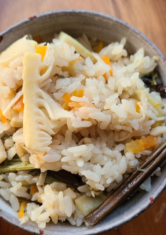 筍とわらびの炊き込みご飯-レシピのメイン写真