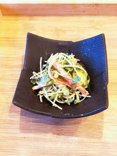 アボカドとカイワレとカニカマの和風サラダ-レシピのメイン写真