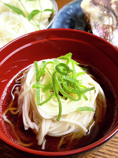 鯛のあら煮で・鯛そうめん-レシピのメイン写真