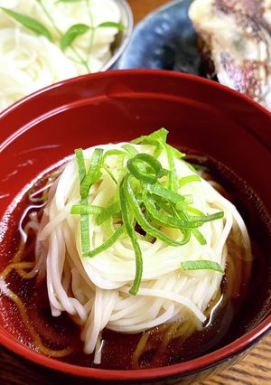 鯛のあら煮で・鯛そうめん-レシピのメイン写真