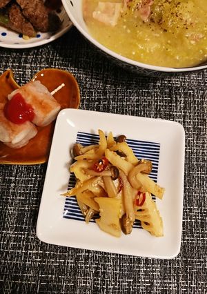 筍としめじのきんぴら-レシピのメイン写真