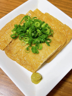 おつまみキツネ 油揚げ-レシピのメイン写真