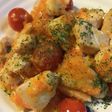 鶏肉のバター&キャロットソースの炒めもの