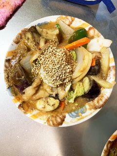 簡単きな粉オイ麺汁味豚こま大根青椒肉絲風-レシピのメイン写真