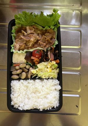メインは、生姜焼き。-レシピのメイン写真