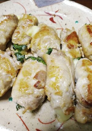 チーズと青紫蘇の豚ロース巻き-レシピのメイン写真