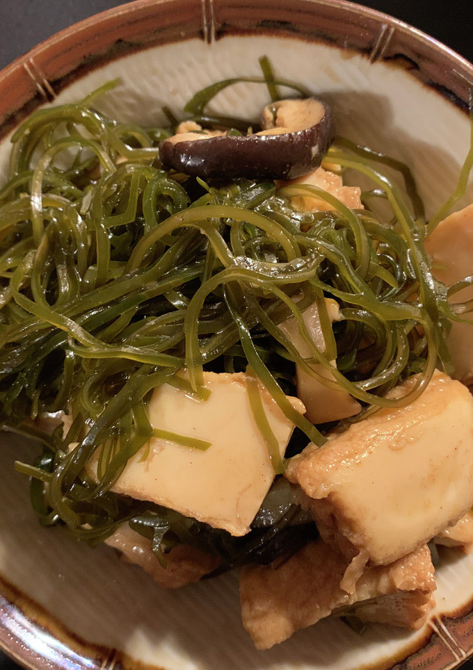 厚揚げと昆布のカンタン煮物-レシピのメイン写真