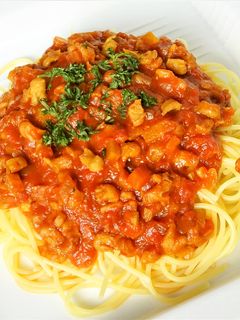 大豆ミートのミートソース-レシピのメイン写真