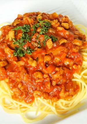 大豆ミートのミートソース-レシピのメイン写真