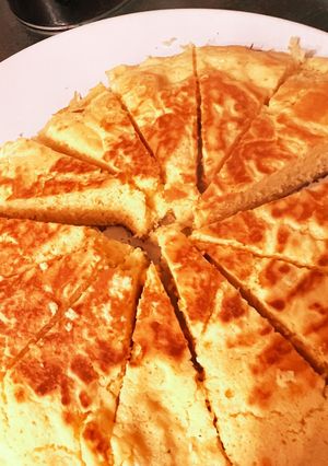 材料3つふわふわグルテンフリーパンケーキ-レシピのメイン写真
