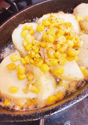 簡単！バター香る☆うまっ☆じゃがコーン♪-レシピのメイン写真