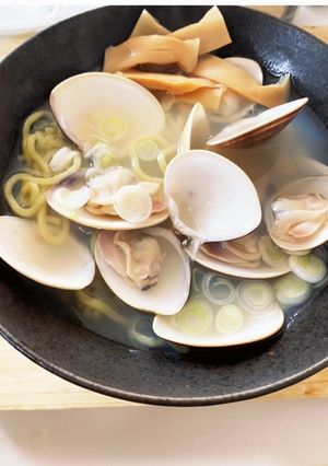 自宅で簡単貝出汁ラーメンスープ-レシピのメイン写真