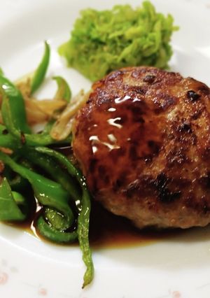 玉子なし！牛乳なし！簡単ハンバーグ-レシピのメイン写真