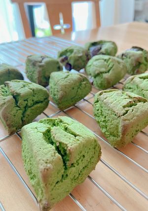米粉抹茶の生クリームスコーン-レシピのメイン写真