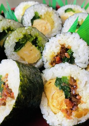 漬け物巻き・青カッパ/赤カッパ/黄カッパ-レシピのメイン写真