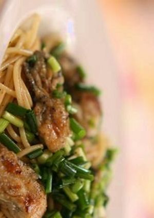 牡蠣ソテーの香ばしパスタ-レシピのメイン写真