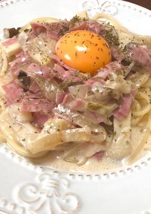 具沢山クリームスープパスタ！-レシピのメイン写真