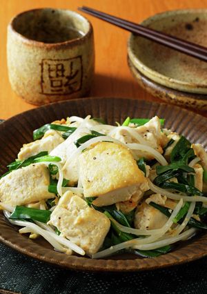 ほたてが香る豆腐チャンプルー-レシピのメイン写真