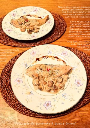 鰤のお洒落フリカッセ⭐たっぷり茸のソース-レシピのメイン写真