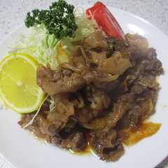 รูปของ 松ノ木食堂の焼肉定食　寄居町　再現レシピ
