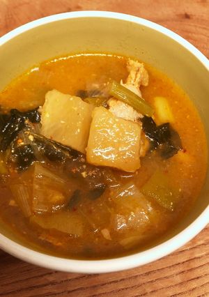 カクテキ入り豚汁-レシピのメイン写真