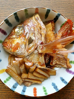 真鯛(まだい)のあら煮~魚の駅生地~-レシピのメイン写真