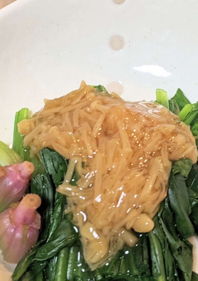 ほうれん草のなめ茸和え-レシピのメイン写真