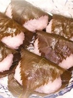 ひなまつり♥桜餅 ✿もち米と炊飯器で✿-レシピのメイン写真