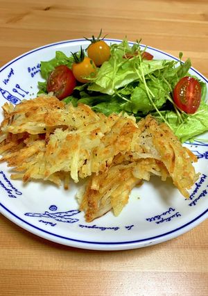 ポテトとチーズのひとくち米粉ガレット-レシピのメイン写真