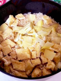 1合ぶん!鍋で炊く筍の炊き込みご飯-レシピのメイン写真