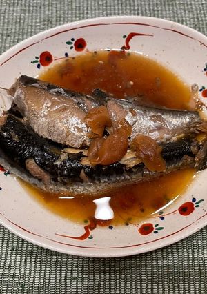 電気圧力鍋で　鰯の梅煮-レシピのメイン写真