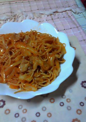 初心者の簡単♪パスタ　ナポリタン-レシピのメイン写真